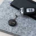 Bluetooth Key Finder Smart Tag Tracker Item Locator with Key Chain, Separate Battery Compartment, for Keys, Luggage, Backpacks (Nutale Findthing)