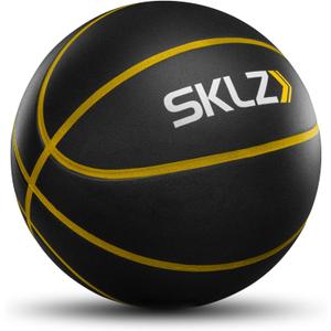 SKLZ Bashhhketball Pro Silent Basketball – Official Size 7, 29.5" Indoor Foam Training Ball, Quiet Dribbling