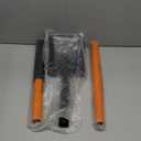 Shovel, Garden Shovels for Digging, Small Spade Square Trench Shovel with 43.3" Metal Handle,Mini Transfer Small Flat Shovels for Gardening,Planting,Digging,Landscaping,Camping,Kids Sand Beach Shovels (Orange)