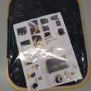 MinBoo 110L Large Laundry Basket with Lid, Tall Collapsible Clothes Hamper with Removable Bag & Bamboo Handles, Foldable Dirty Clothes Bin for Bedroom, Bathroom, Dorm, Laundry Room