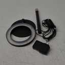 Garpsen Grow Lights for Indoor Plants, 80 LEDs Full Spectrum Desk Plant Light with Timer for 6H/12H/16H, 5 Dimmable Levels & Flexible Gooseneck 6000K Grow Lamp with Base, Height Adjustable 16.5-25"