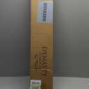 Dynasty Hardware Push Bar Panic Exit Device for Emergency Exit Doors Painted Aluminum, with Exterior Lever Handle