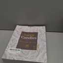 36 Pack Ivory White Taper Candles, 7-8 Hours Burn Time, Unscented, Smokeless and Dripless, 0.8 x 10 Inch Dinner Candle Set for Household, Wedding, Party and Home Dcor Candlesticks