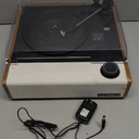 Victrola Eastwood II Record Player with Speakers  Bluetooth 5.1 and Vinyl Stream Technology, Vintage Style 3-Speed Vinyl Player, Audio Technica AT-3600LA Cartridge (Oak)