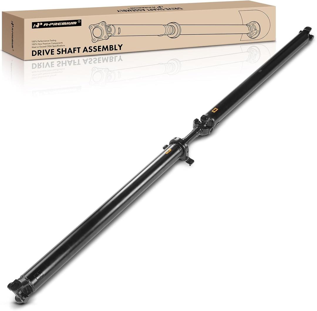 A-Premium Rear Drive Shaft Driveshaft Assembly Compatible with Chevrolet Silverado 2500 HD 3500 HD & GMC Sierra 2500 HD 3500 HD 2007-2010, [Crew Cab Pickup 97.6" Bed RWD 6 Speed Auto Allison Trans]
