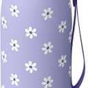 Ottle Reef Roamer Stainless Steel Water Bottle - 34 oz Insulated Flask with Leak Proof Lid, BPA free & Carry Handle - Hot & Cold Gym Water Bottle for Travel, Camping & Sports - Daisy Love