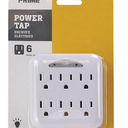 6-Outlet Power Tap w/Photocell Nightlight,  2Pack