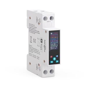 Smart Wifi Switch, 1P+N AC90-240V 1-50A, Smart Life/Tuya APP Remote Control, with Power Monitoring, Export/Clear Power Data, DIN Rail Mounted, with LCD Display, Recloser Function, FCC Certified