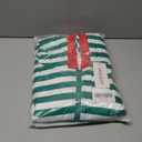 Veseacky Family Christmas Pajamas Matching Sets Adult Onesie Zipper Hooded Footed One-Piece Pjs Jumpsuits (XX-Large, Women-green White Striped)