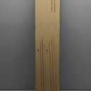 Natural Wood Floating Shelves with Lip, 40 Inch Long White Floating Wall Shelves with Metal Bracket, Set of 2 Picture Ledge Shelf Wall Mounted Shelves for Living Room, Bedroom and Kitchen.