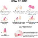 6 Sheets Valentines Day Gel Nail Stickers Valentines Nail Wraps Stickers Multicolour Heart Nail Polish Strips Valentine's Day Nail Stickers Glitter Full Wrap Gel Nail Strips for DIY Nail Designs