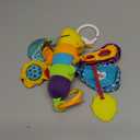 Lamaze Clip On Car Seat and Stroller Toy - Freddie the Firefly - Crinkle Car Seat Toys and Stroller Toys - Sensory Toys for Babies - Travel Toys for Car - Infant Toys Ages 0 Months and Up