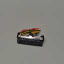 DREAMIZER Motorcycle Mini Tail Light LED Blinker License Plate Light Auxiliary Indicator Light Black for Electric Bike Bobber Roller Quad and ATV (Polygon)