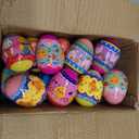 24 Pack Prefilled Easter Eggs with Squeeze Toys Colorful Easter Eggs with Variety Easter Stress Balls Great for Easter Basket Stuffers and Party Favors Easter Egg Fillers