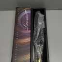 LANVIER 1.25 Inch Curling Iron, Extra Long Barrel 1 1/4 Inch Curling Iron for Long Hair up to 450F, Worldwide Dual Voltage Hair Curler for Traveling, Hair Waving Style Tool Black