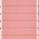 Travelers Club Harper Luggage, Rose Gold, 22-Inch Carry-On