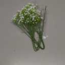 MAQIAHN 6 Baby Breath Artificial Flowers - Babies Breath Flowers Artificial Bulk Faux Flowers Bouquet White Flores Greenery Real Touch Fake Flowers Arrangements Wedding Centerpieces Tables Decorations