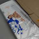 Dream On Me 2-in-1 Breathable Two-Sided 3" Portable Mini Crib Mattress, Greenguard Gold Certified, Vinyl and Breathable Fabric, White, 38x24x3 Inch