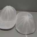 Hat Washer Cage Hats Cleaner, Hat Washer for baseball caps for Washing Machine or Dishwasher, Ball Cap Washer Frame for Flat & Curved Hats, 2-Pack White