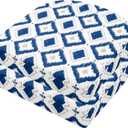 idee-home Outdoor Chair Cushions Set of 2, 17 x 17 Outdoor Seat Cushions