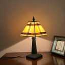 Tiffany Lamp Mission Style Stained Glass Table Lamp Small Desk Light