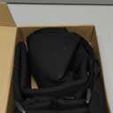 SlowTon Dog Carrier Sling - Thick Padded Shoulder Strap Adjustable Dog Carriers for Small Dogs, Puppy Carrier Purse for Pet Cat with Front Zipper Pocket Safety Belt Machine Washable (Black M)