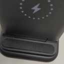 3 in1 Dual Coil Wireless Charger Station for Samsung,Wireless Charger Stand for Samsung,Foldable Fast Charging Station,Compatible with Galaxy Watch 7/6/5,Galaxy Earbuds, S25/S24 Ultra
