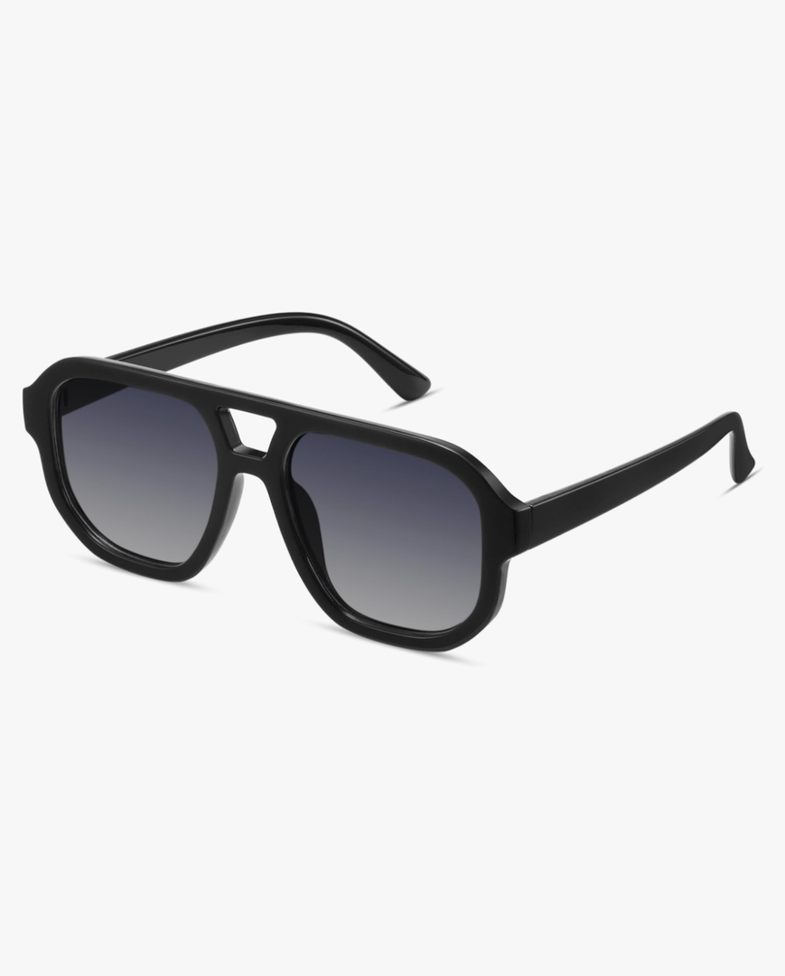 livho Trendy Polarized Square Aviator Sunglasses Women Men Square Eyewear Frame, Retro Sun Glasses for Women Men 2025 Shades