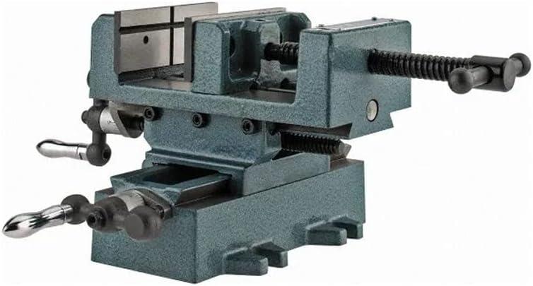 Wilton Cross-Slide Drill Press Vise, 4" Jaw Width & Max Opening, 1-3/8" Jaw Depth (Model CS4)