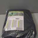 2 x 40% Black Shade Cloth for Garden with Grommets 20x20FT Heavy Duty Sun Shade