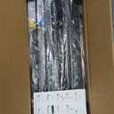 8-Tier Over the Door Pantry Organizer, Large Metal Door Spice Rack with Adjustable Basket, 2 in 1 Wall Mount or Hanging Heavy-Duty Pantry Door Storage Shelf for Kitchen and Bathroom, Black