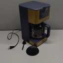 West Bend - 12-Cup White-Gold Hot & Iced Coffee Maker