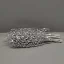 ROSELEAF 28 Pack Christmas Tree Ornaments, Artificial Glitter Berry and Flowers Stem Silver Branches Picks for Xmas Tree Decoration Gift Small Vase Home Holiday Wedding Party Decor