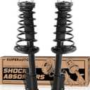 172309 172310 Rear Complete Strut Assemblies Compatible for 2007 2008 2009 2010 2011 Toyota Camry Shock Absorbers w/Coil Spring(Set of 2)