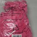 Peomeise 25pcs Fuchsia Spandex Chair Sashes with Buckle Slider for Wedding, Party Decoration