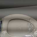 KOHLER CACHET Nightlight Soft Close Toilet Seat Elongated, ReadyLatch, Grip-Tight Hardware, Biscuit