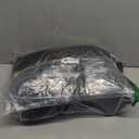 OLANLY Bathroom Rugs Sets 3 Piece, Soft Absorbent Chenille Bath Mats and U-Shaped Contour Toilet Rug, Quick Dry, Home Decor Accessories, Bath Mat Set for Bathroom (47"x20"+24"x16"+24"x20", Black)