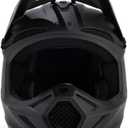 Fox Racing Unisex V3 Motocross Dirt Bike Helmet (Black, XL)