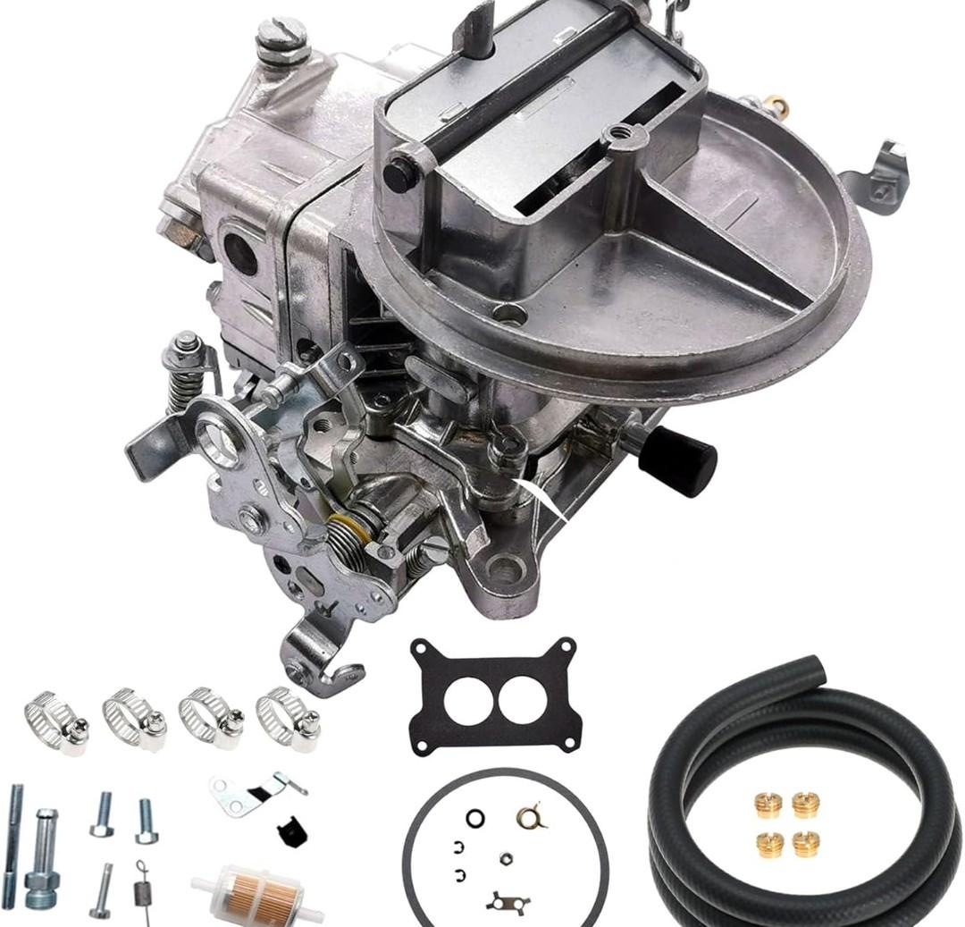 Carburetor Replacement for Holley 0-4412S 2300 500 CFM 2 Barrel with Manual Choke Carburetor Compatible with GMC CJ5 CJ7 F100