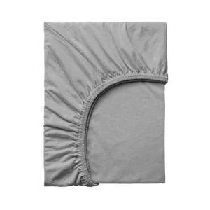 100% Cotton Mattress Cover Gray Ultra Soft Cotton Stretch Fitted Sheet Deep Pockets Extra Soft Sheet for Bed