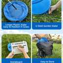 Golf Game with 2 Clubs Right Handed,Practice Golf with 9 Buckets, OutdoorGolf Gift and Adults,Holes Golf Outdoor Game for Lawn,Yard,Camping,Park