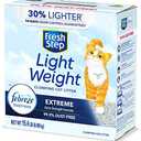 Fresh Step Lightweight Extreme Scented Litter with The Power of Febreze, Clumping Cat Litter, 15.4 Pounds (Package May Vary)