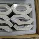 Art3d 10-Pack 47Ft White Ceiling Crown Molding Trim, High Impact Polystyrene Decorative Ceiling Moulding, Installed with Glue