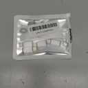 4 Pack Lightning to USB C Adapter for iPhone 15/16/17 Pro Max/Plus,Samsung S24/S25, Pixel, Nintendo Switch, USB Type C to Lightning Cable Connector for iPhone 17/16 Charger- (Not for Headphones/OTG) (White)