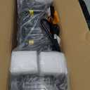 Ceiling Electric Outdoor Heater Wifi Control Wall-Mounted Hanging Patio 1500W Infrared 9 Heat Levels, 24H Timers, Carbon Fiber Tube Heating Wall Heater for Gazebo, Balcony (Clear Quartz Glass)