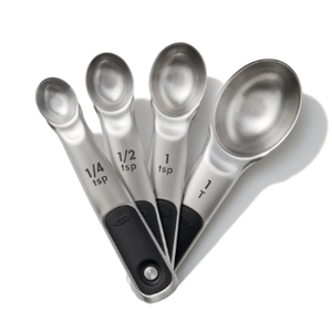 OXO SoftWorks Measuring Spoons, 4Pcs