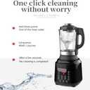 1200W Countertop Blender, Food Processor Hot Soup Maker with 9 Programs