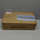 Chair Cushions for Dining Chairs, 2" Thick Seat Cushions for Kitchen Chairs, D-Shaped Chair Pads with Washable Cover, Ties and Non Slip Backing, 17'' x 16'', Set of 4, Blue