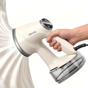 Vacuum Steamer for Clothes, 2-in-1 Handheld Garment Steamer with Suction