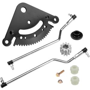 HQPASFY Steering Sector Drag Link Kit Compatible with John Deere LA100 LA105 LA110 LA115 LA120 LA130 LA135 & More Replaces# GX21924BLE GX20053 GX21994 GY21250 GY21251